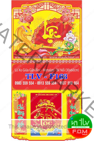 Bìa Lò Xo Giữa Mini Lộc Vàng