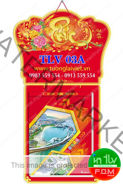 In Lịch bloc siêu cực đại Thắng Cảnh Việt Nam