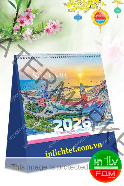 Lịch Bàn Đứng Cảnh Đẹp Việt Nam