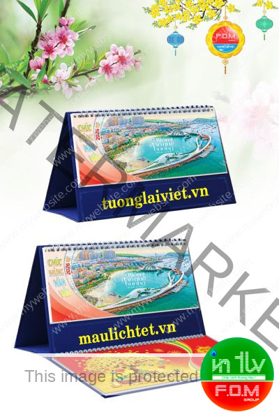 Lịch Để Bàn 13 Tờ Biển Đảo Quê Hương