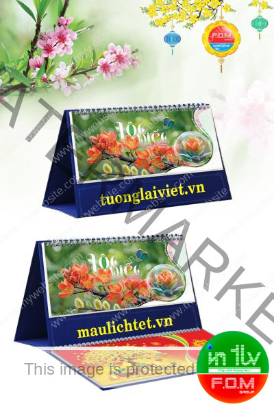 Lịch Để Bàn 13 Tờ Lộc Xuân
