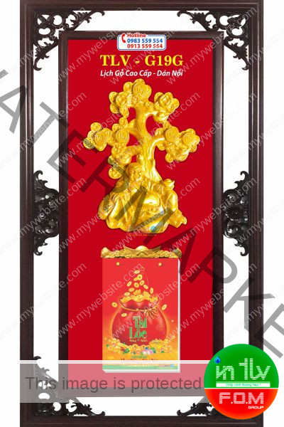 Lịch Gỗ Mai Phú Quý