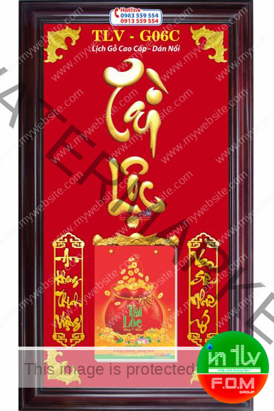 Lịch Gỗ Tài Lộc