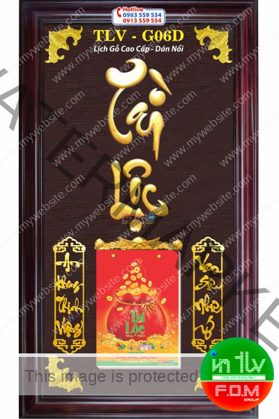 Lịch Gỗ Tài Lộc