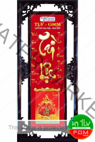 Lịch Gỗ Tài Lộc