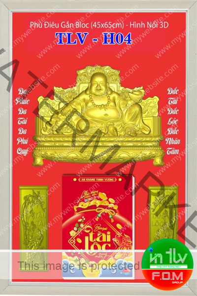 Lịch Khung Tranh Phật Di Lặc