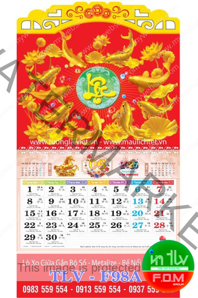 Lịch lò xo giữa bộ số Lộc vàng