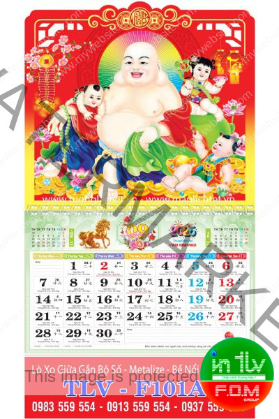 Lịch lò xo giữa bộ số Phật di lặc