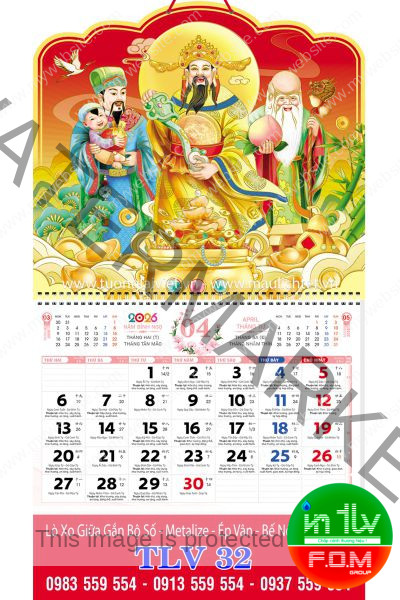 Lịch lò xo giữa bộ số Phúc lộc thọ